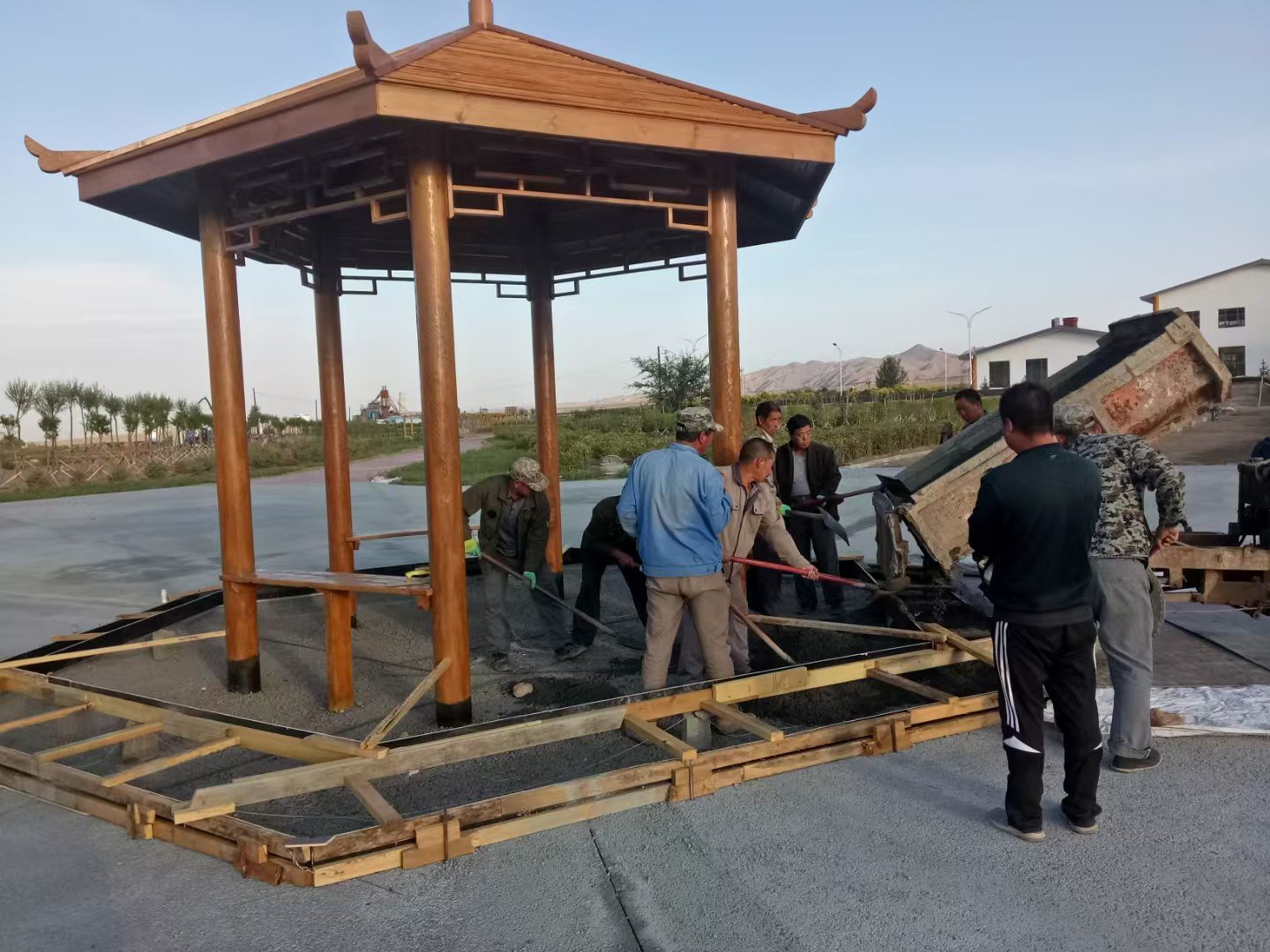 凉亭 - 内蒙古晨阳园林绿化景观有限公司